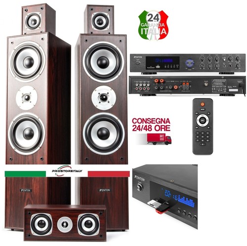Impianto audio 510w home - impianto,