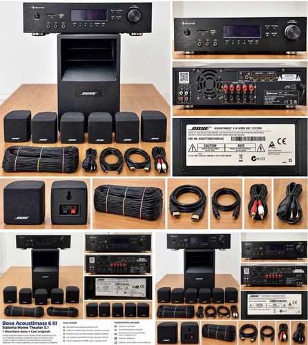 Sistema home theatre bose - sistema,