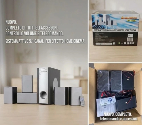 Sistema home theatre 1 - home,