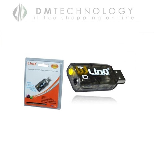 Scheda audio usb 3d - audio,